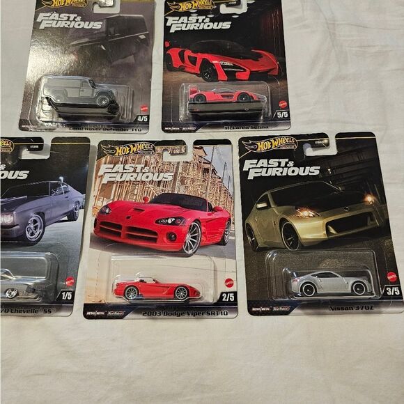 HotWheels Premium Full Set Of 5 - Picture 3 of 5